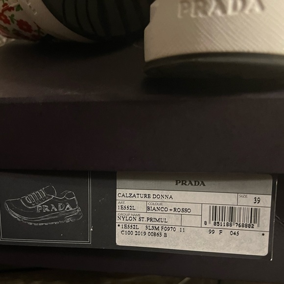 Prada floral sneakers - Picture 5 of 6